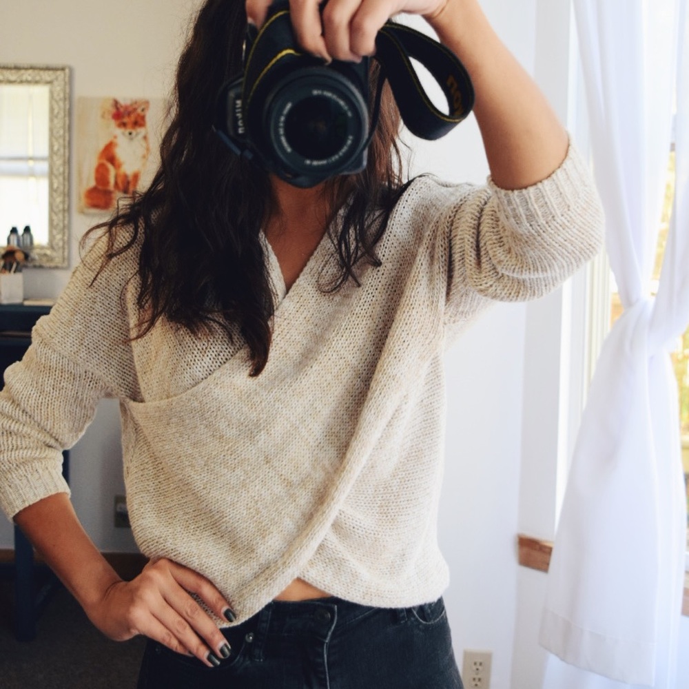 Cream Sweater